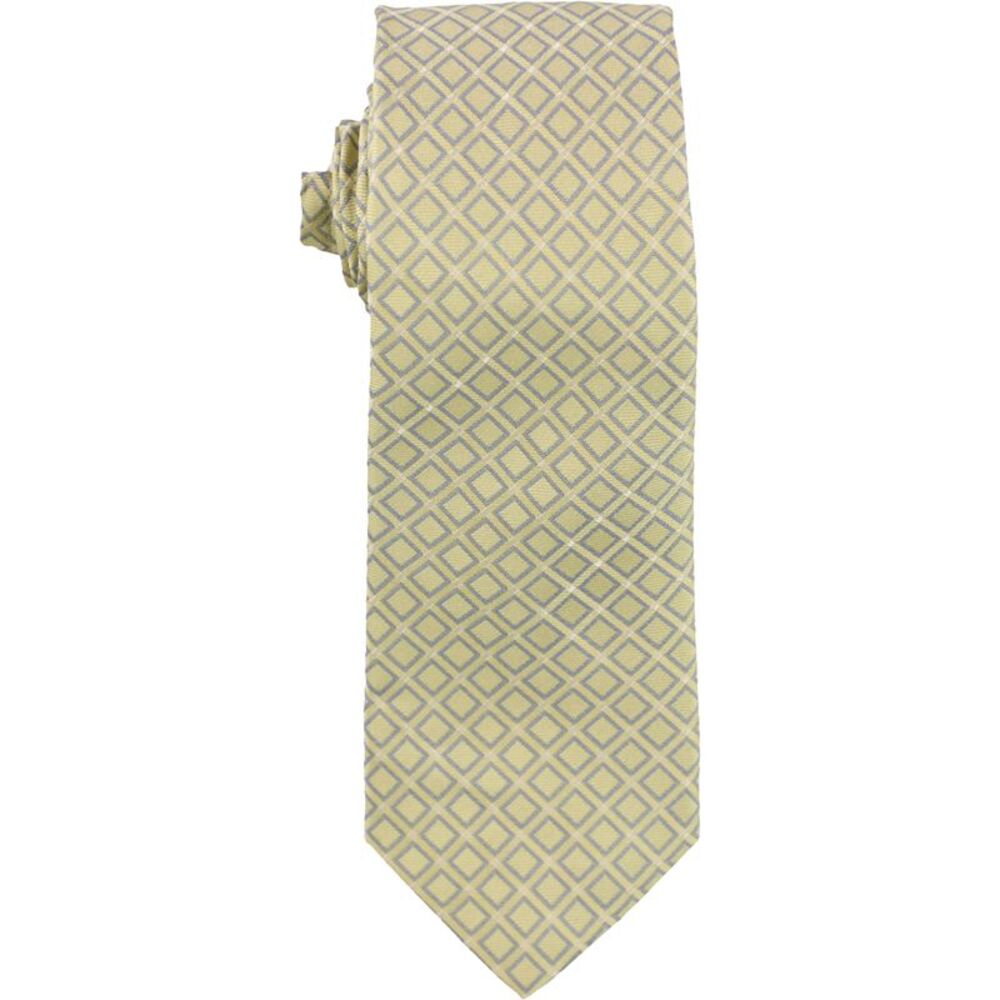 W.R.K Mens Grid Self-tied Necktie, NWT